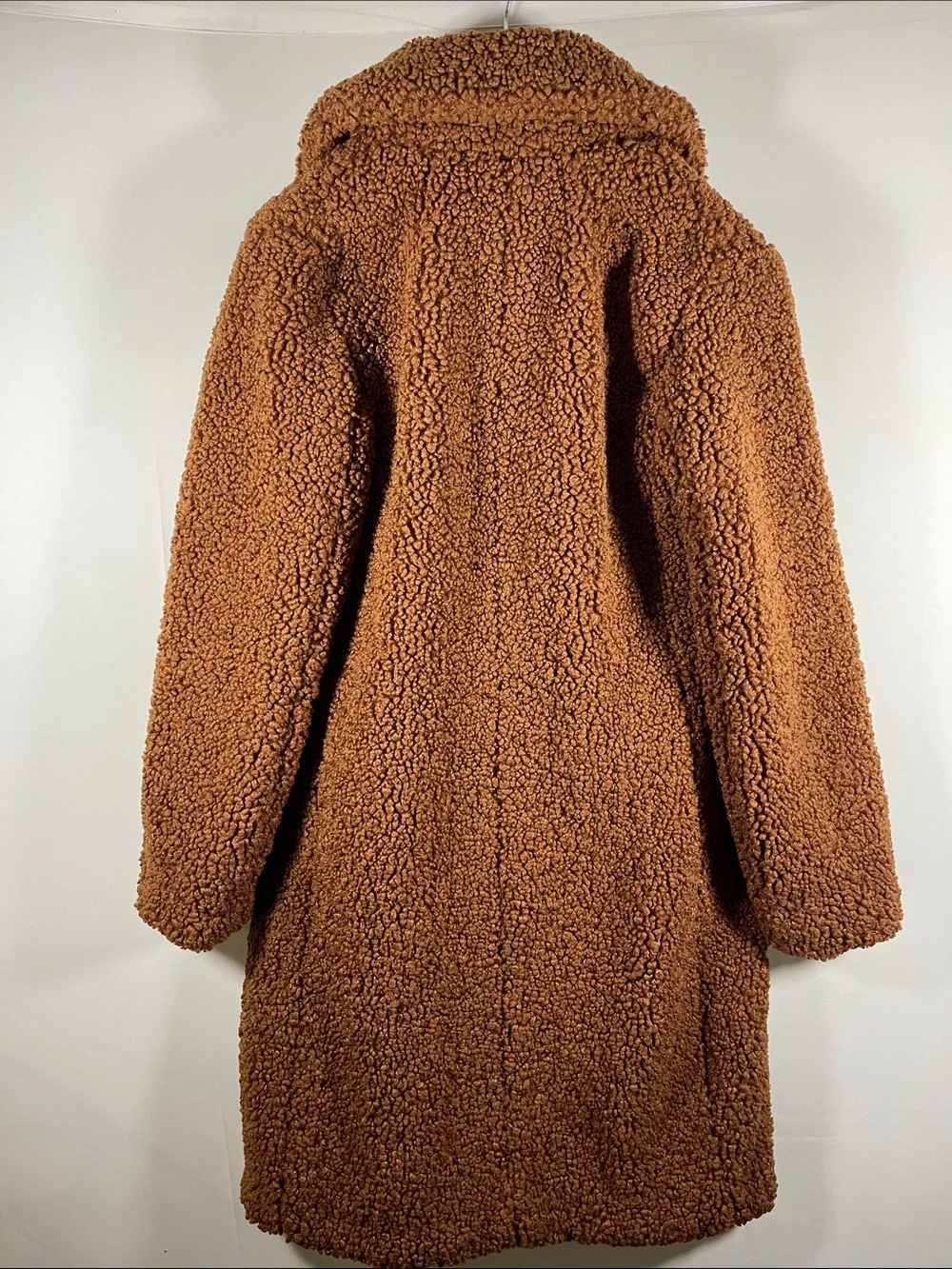 NWT J. Crew Women's Rust Brown Teddy Coat Size XXS